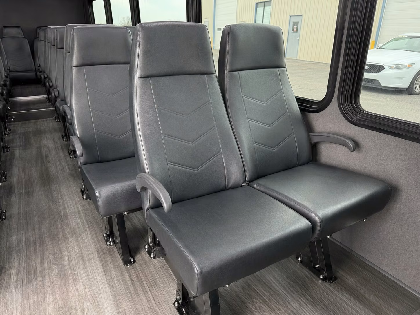 20 passenger minibus interior