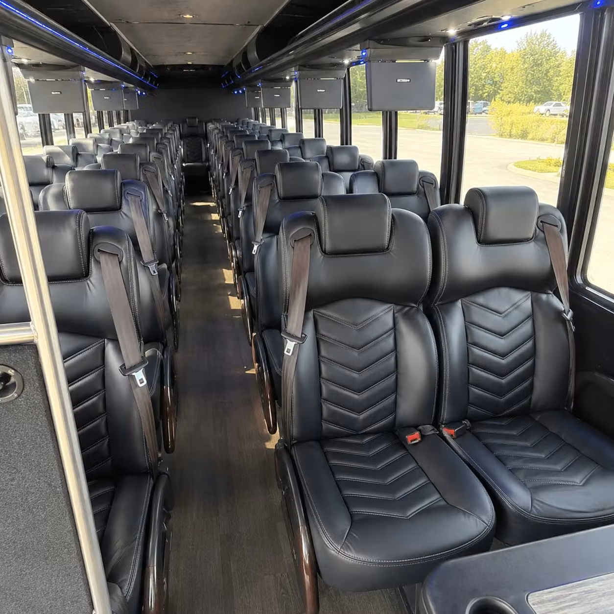 30 passenger minibus interior