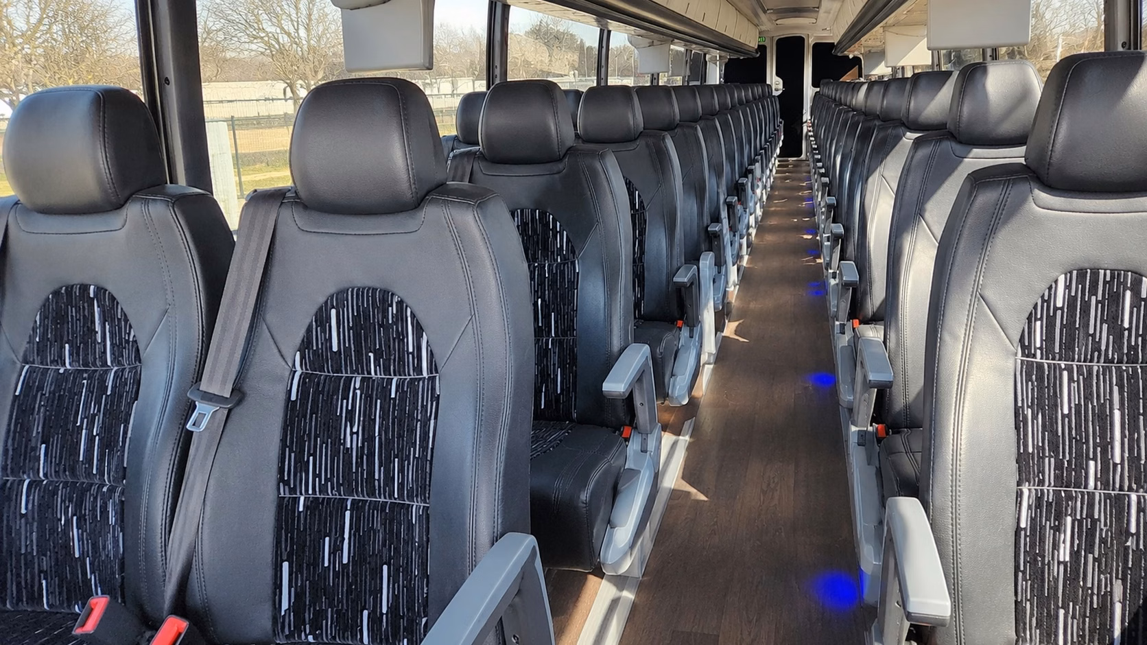 how the day of the week changes charter bus costs in mission texas