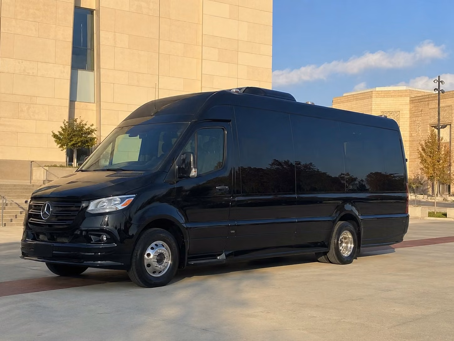 mission sprinter van rental with driver