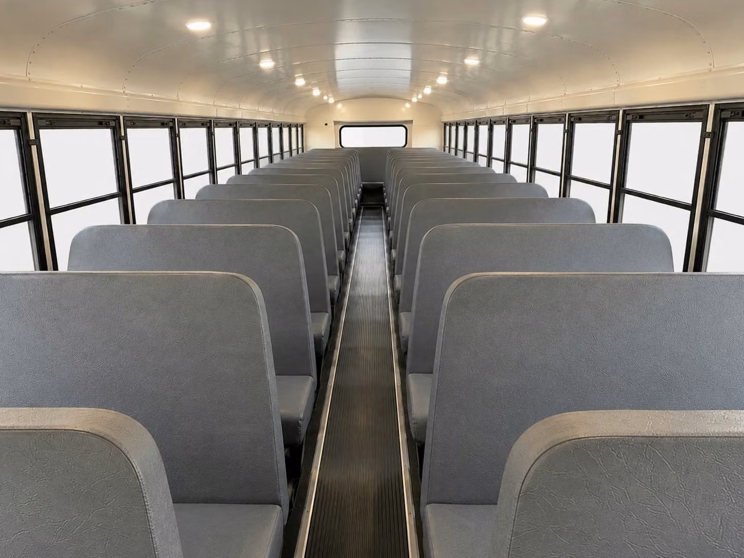 school bus interior