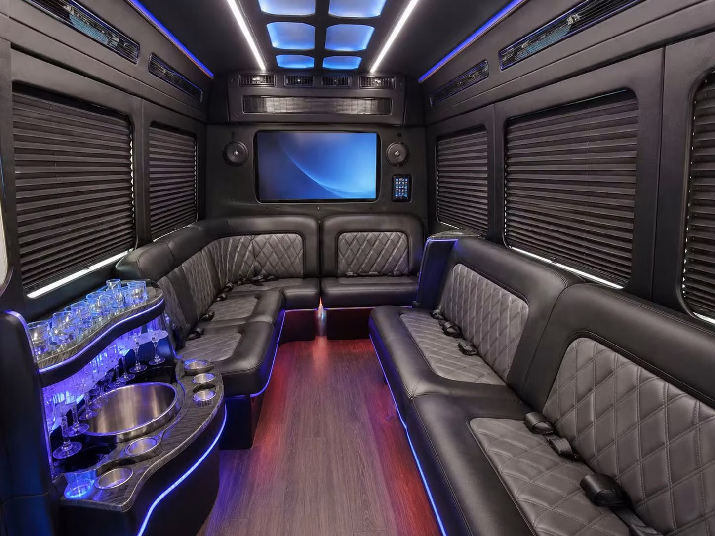 sprinter limousine inside