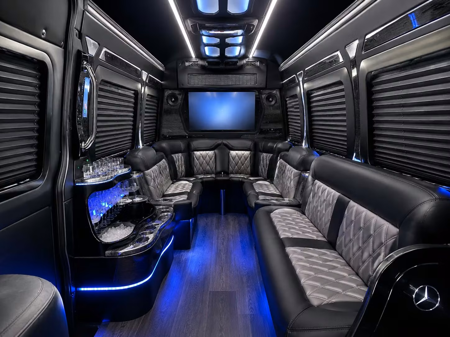 sprinter van transportation for groups and events across mission