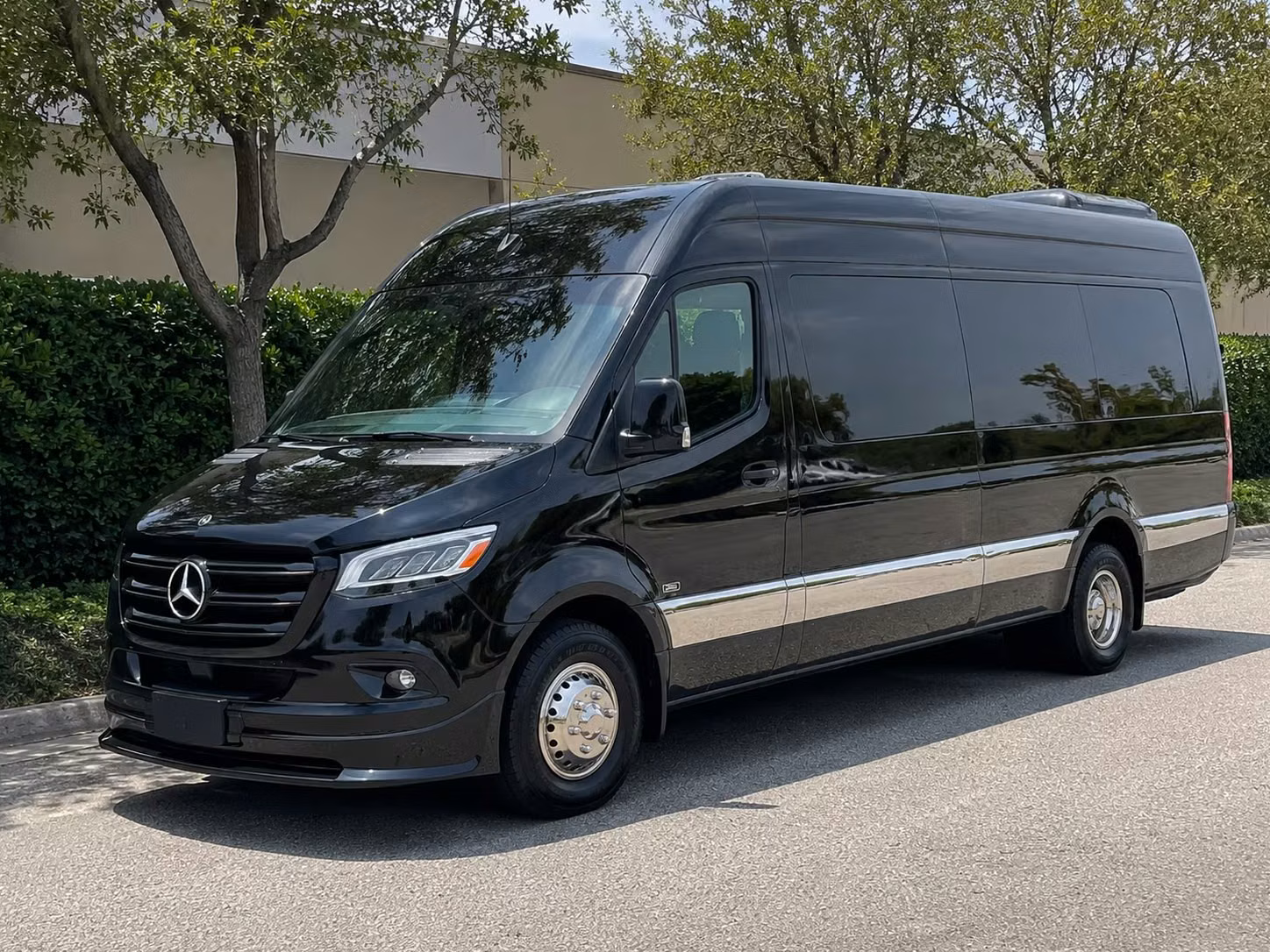 sprinter van with driver